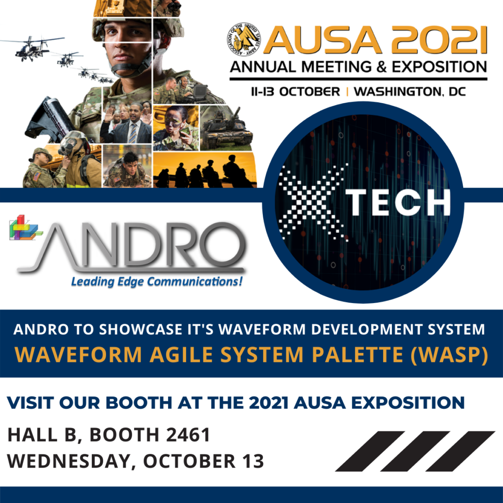 ANDRO to Present at the AUSA Annual Exposition