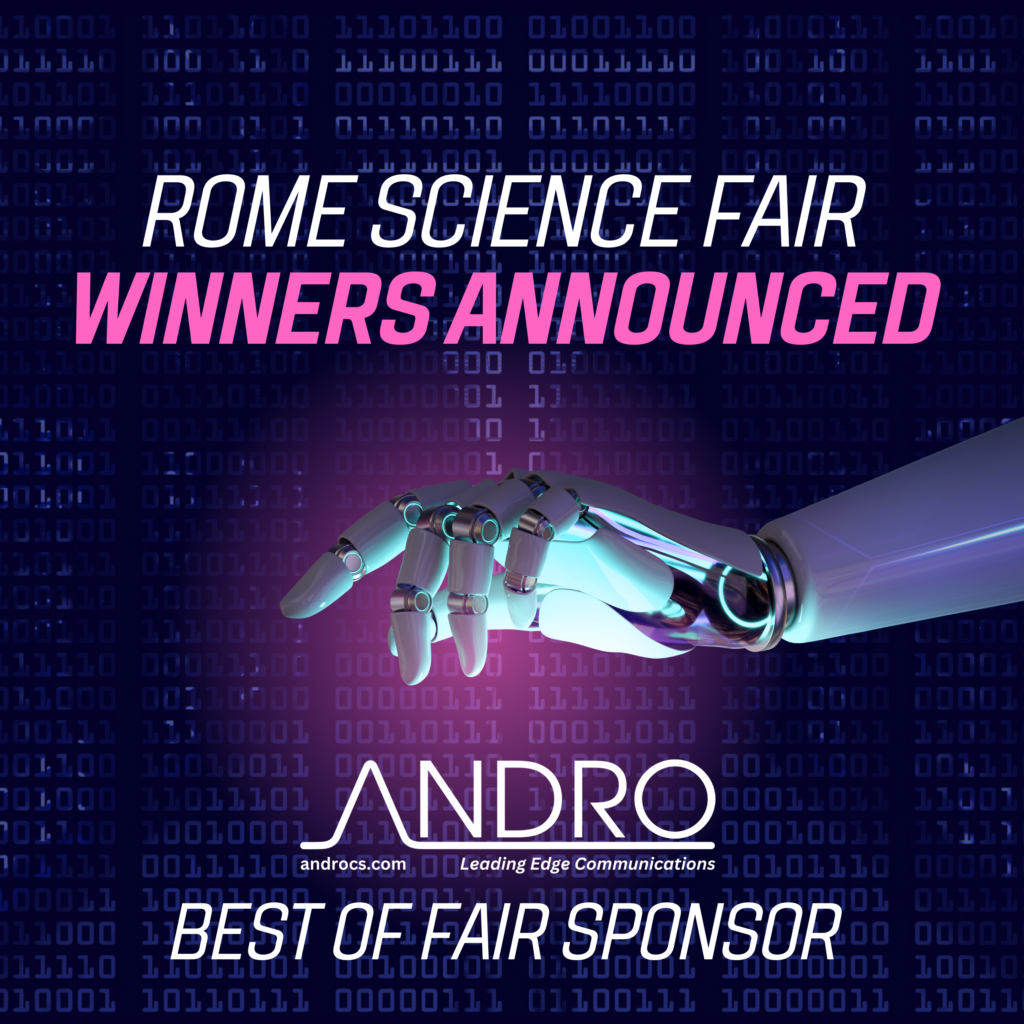 ANDRO Proudly Sponsors 68th Rome Science Fair: Celebrating Young Scientists